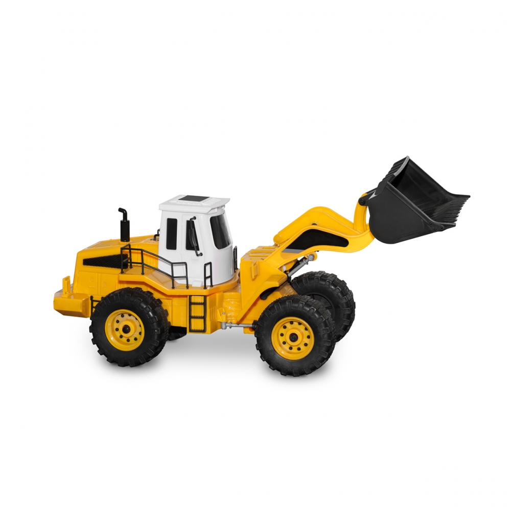 Imagen en la que se ve una excavadora