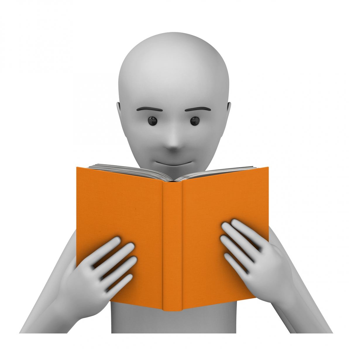 Imagen del verbo leer