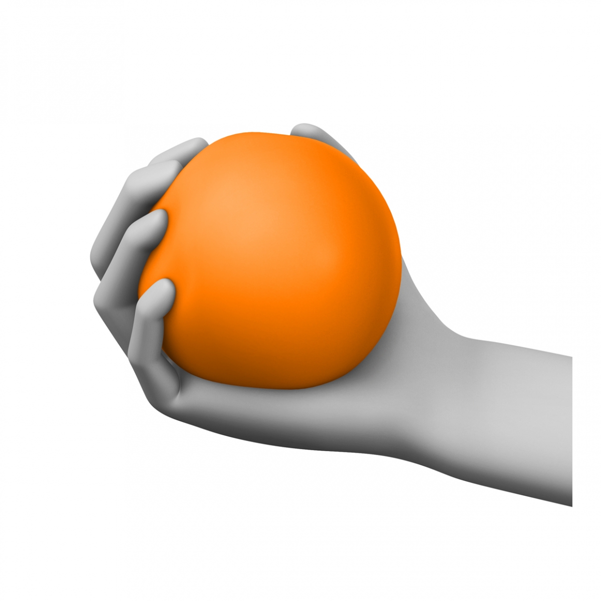 Imagen en la que se ve una mano agarrando una pelota