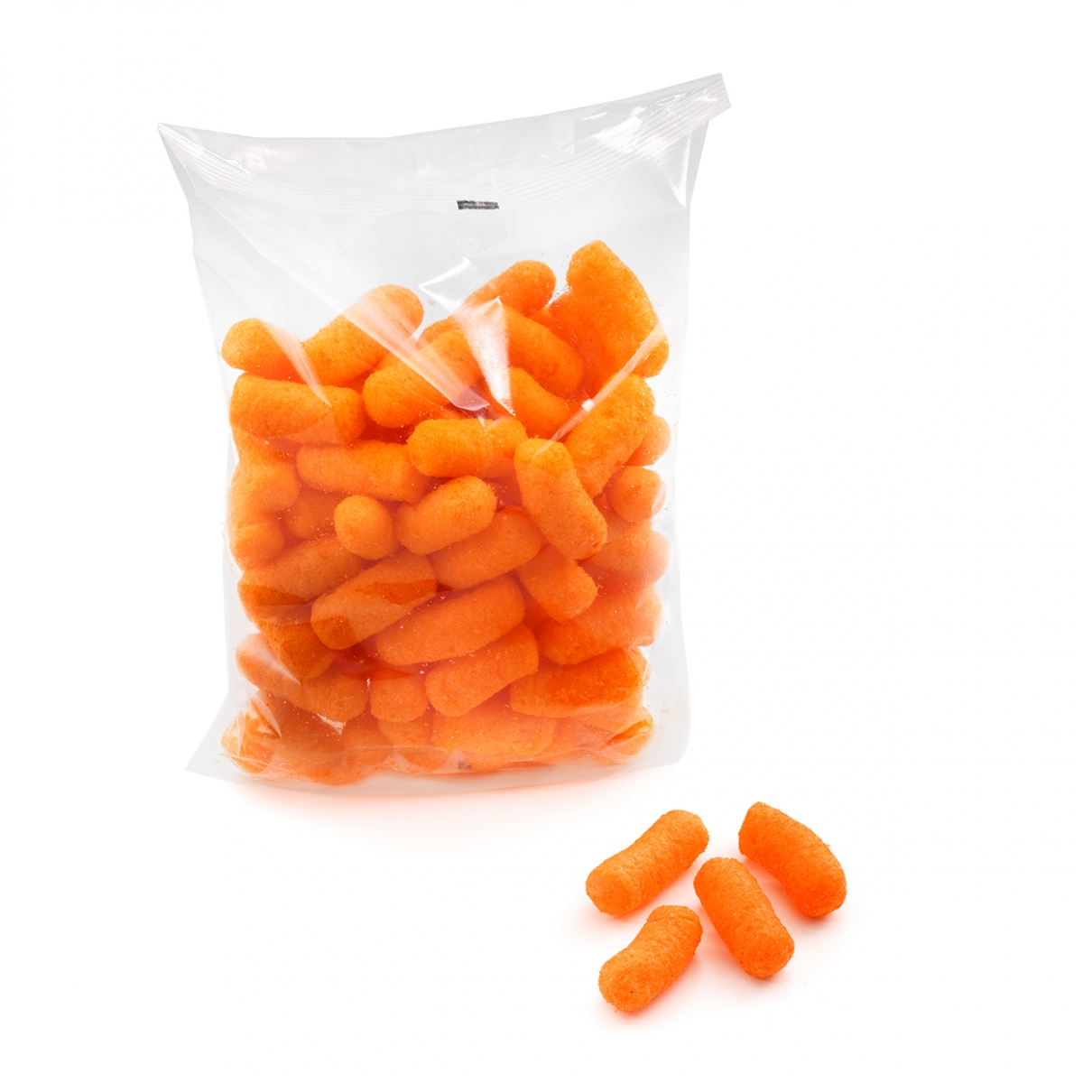 Imagen en la que se ve una bolsa de ganchitos