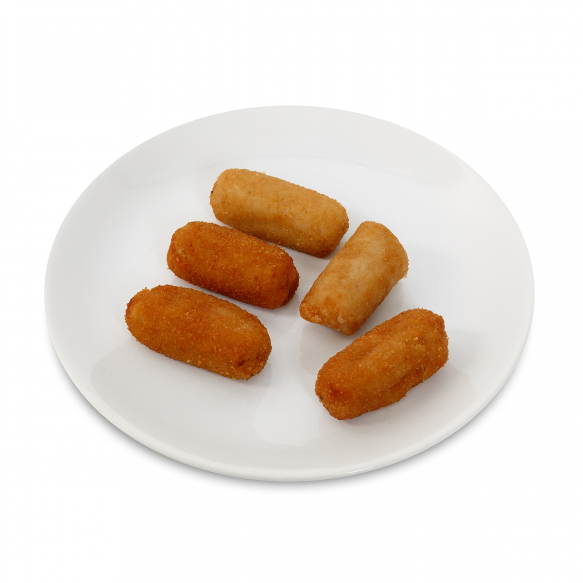 Imagen en la que se ve un plato de croquetas