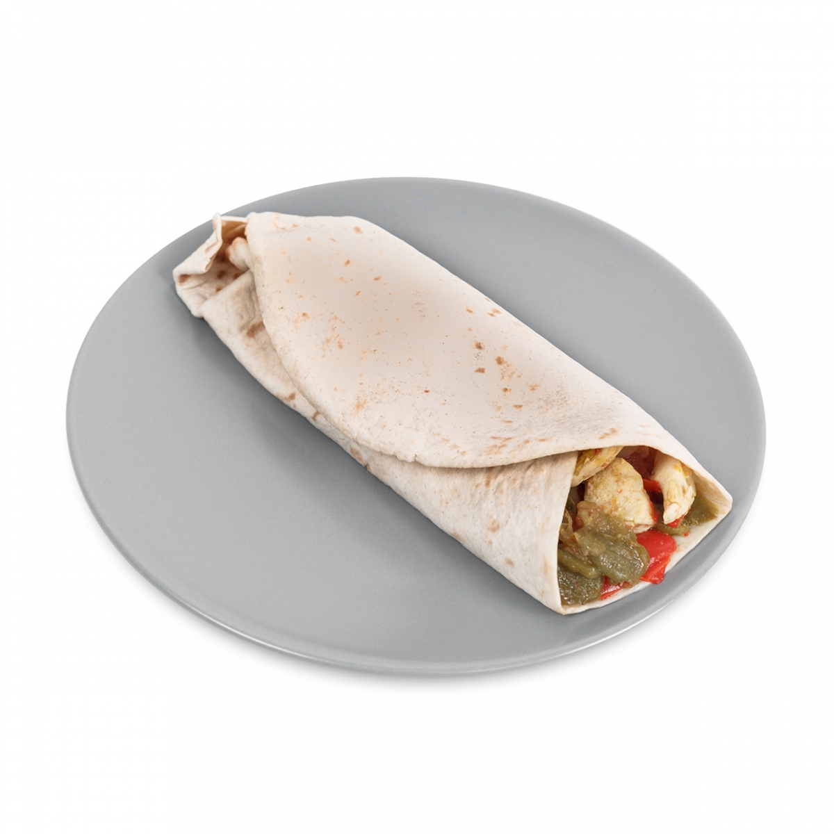 Imagen en la que se ve un burrito