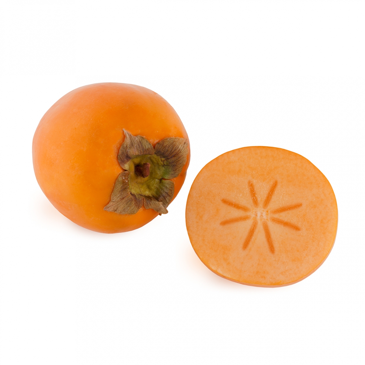 Imagen en la que se ve un persimón