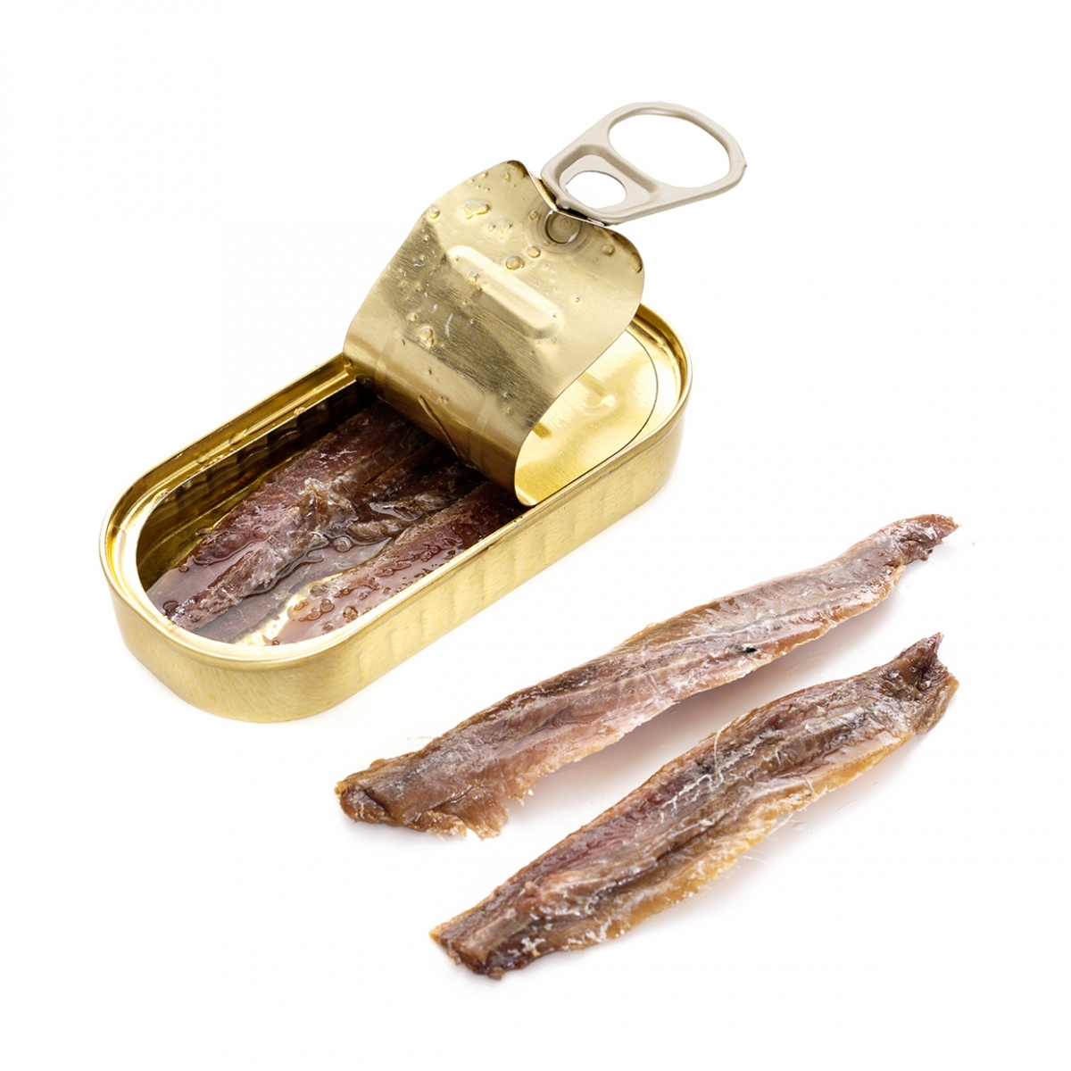 Imagen en la que se ve una lata de anchoas