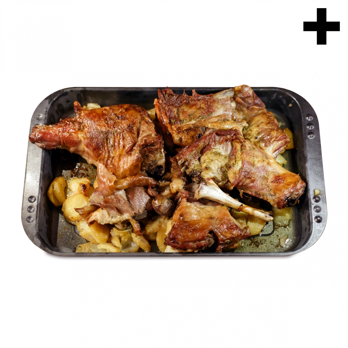 Imagen en la que se ve el plural del concepto asado