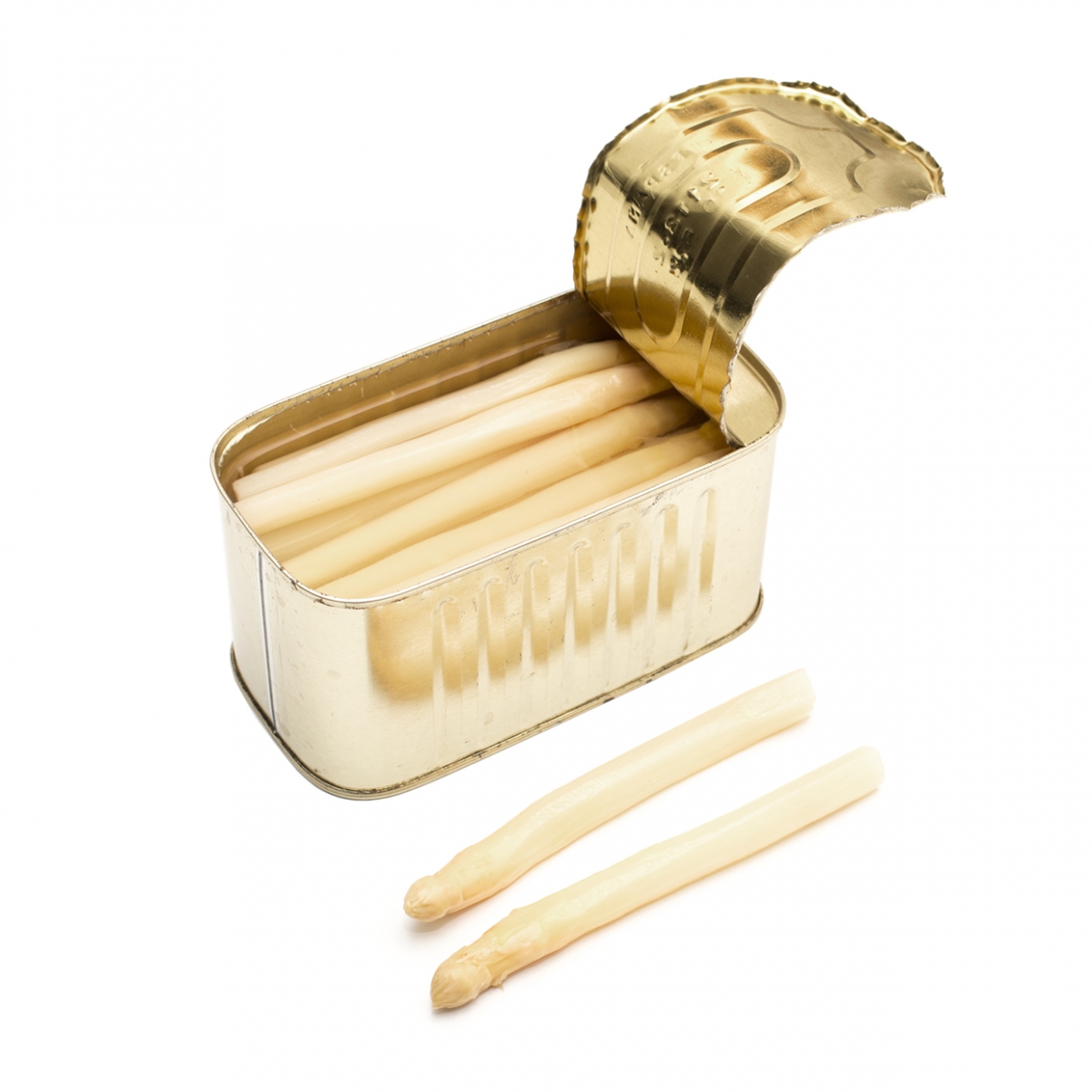 Imagen en la que se ve una lata de espárragos