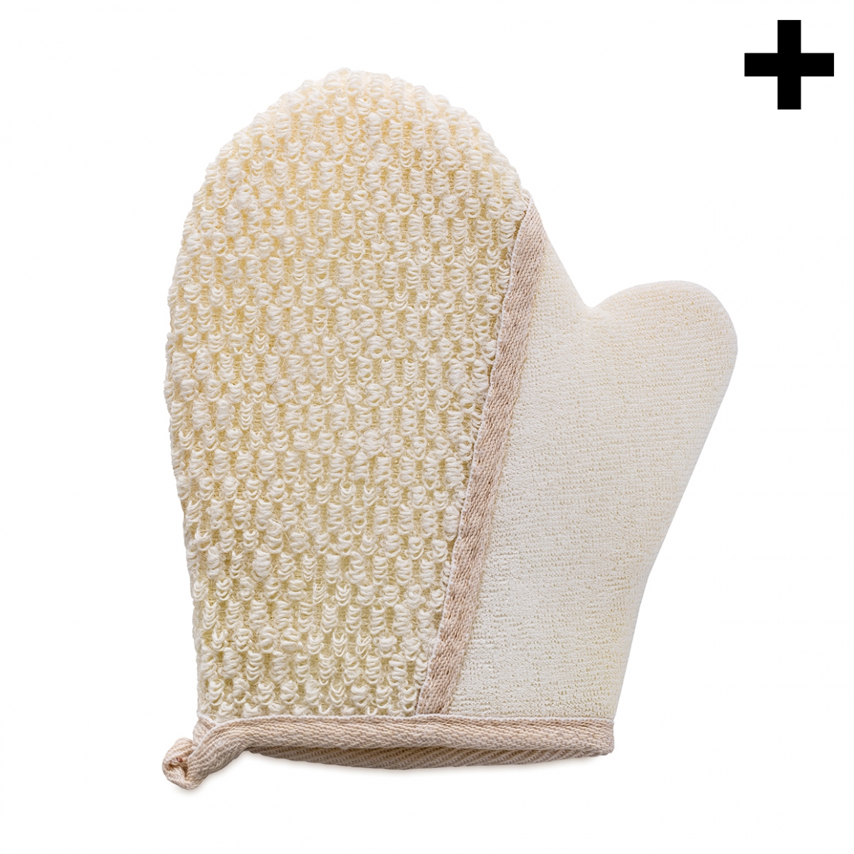 Imagen en la que se ve el plural del concepto manopla de baño