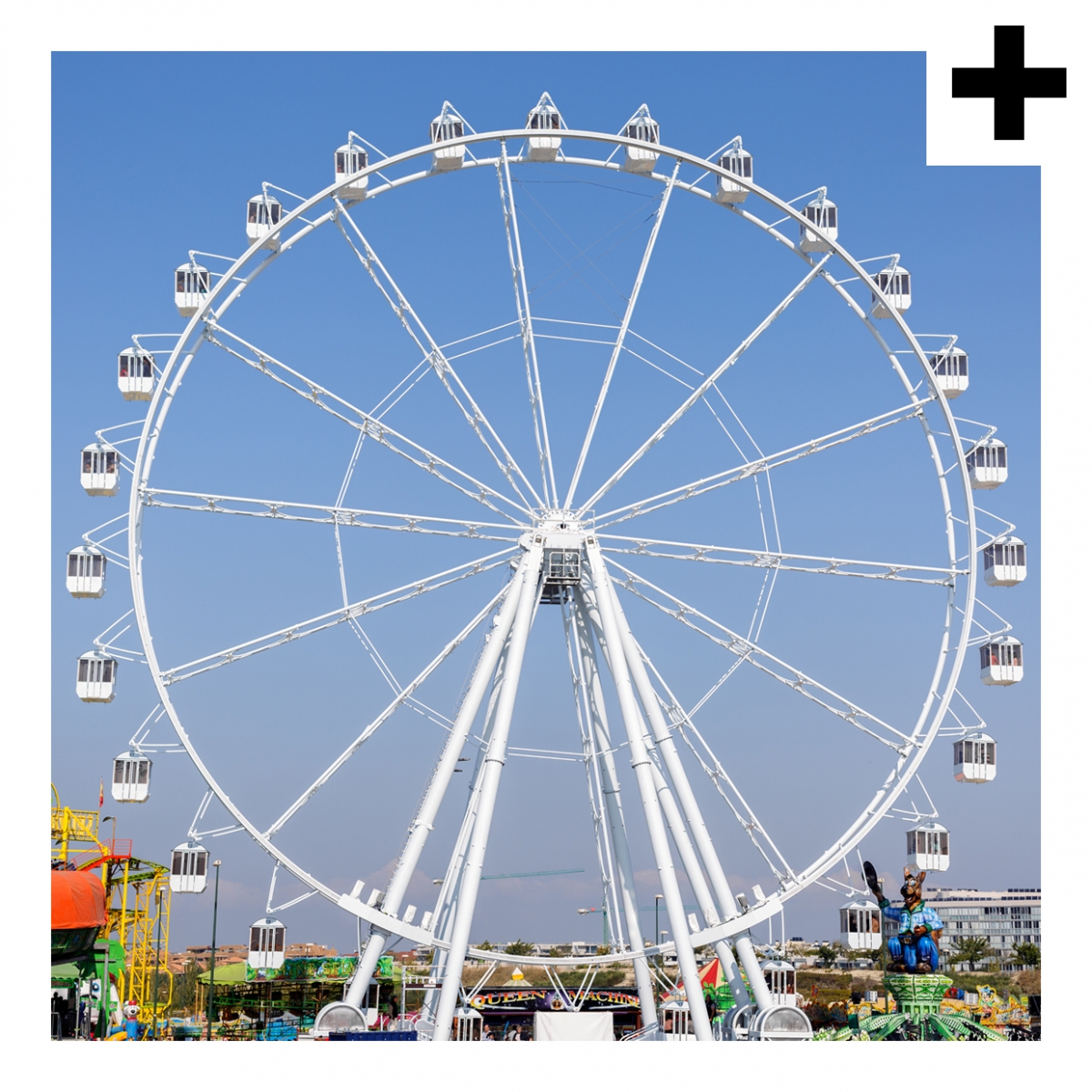 Imagen en la que se ve el plural del concepto noria