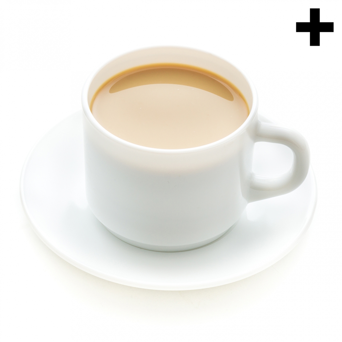 Imagen en la que se ve una taza con café con leche