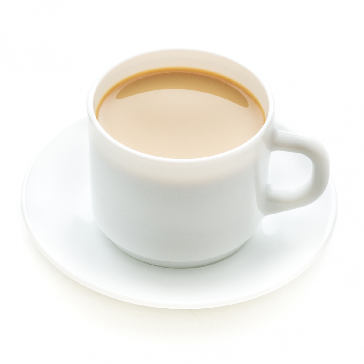 Imagen en la que se ve una taza con café con leche
