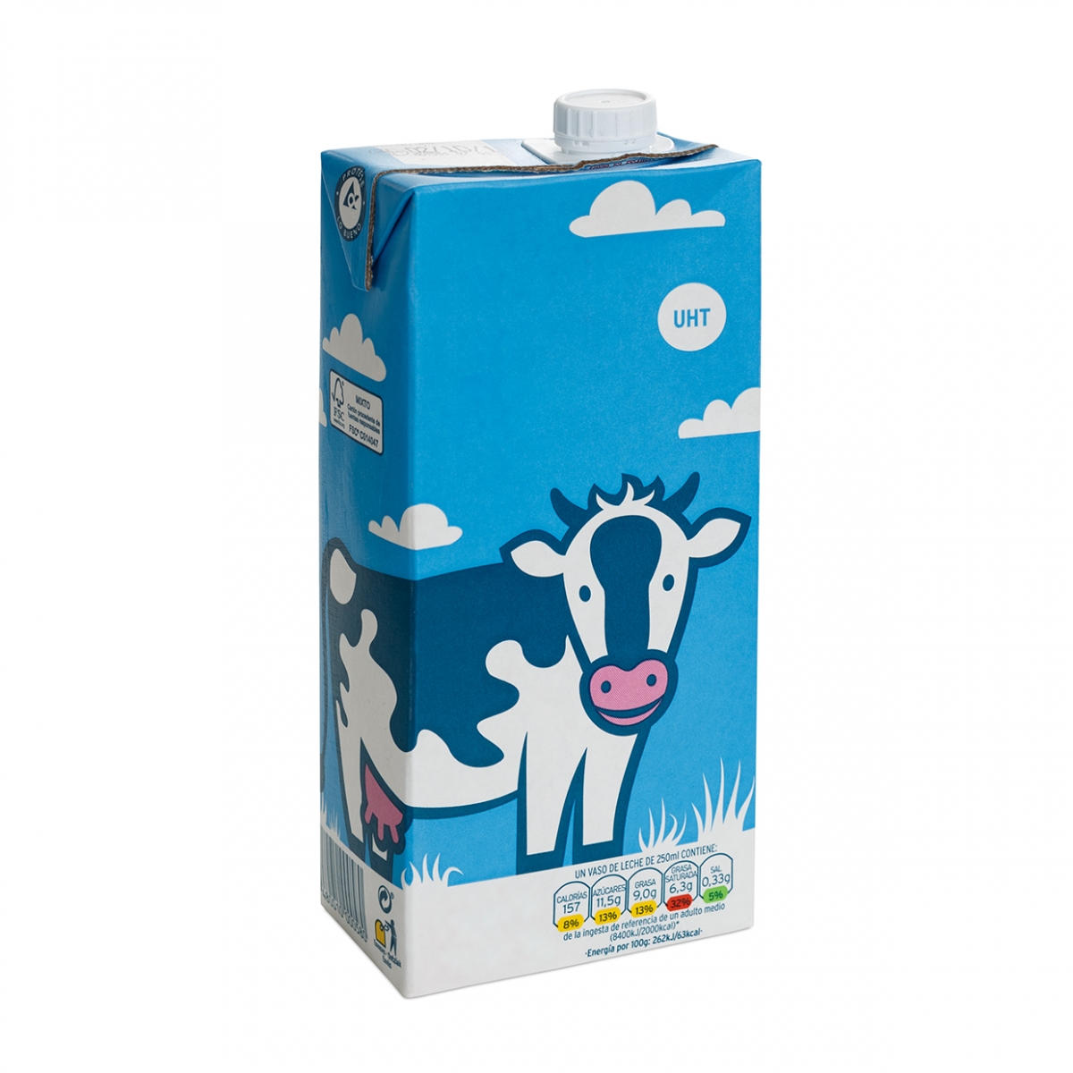 Imagen en la que se ve una caja de leche