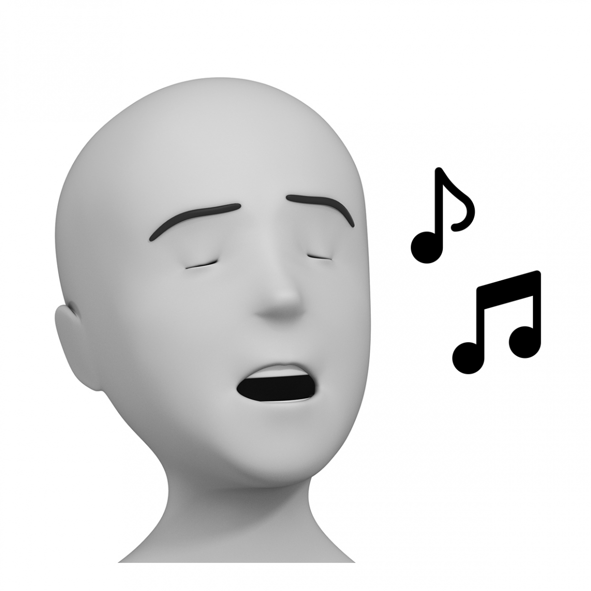 Imagen del verbo cantar