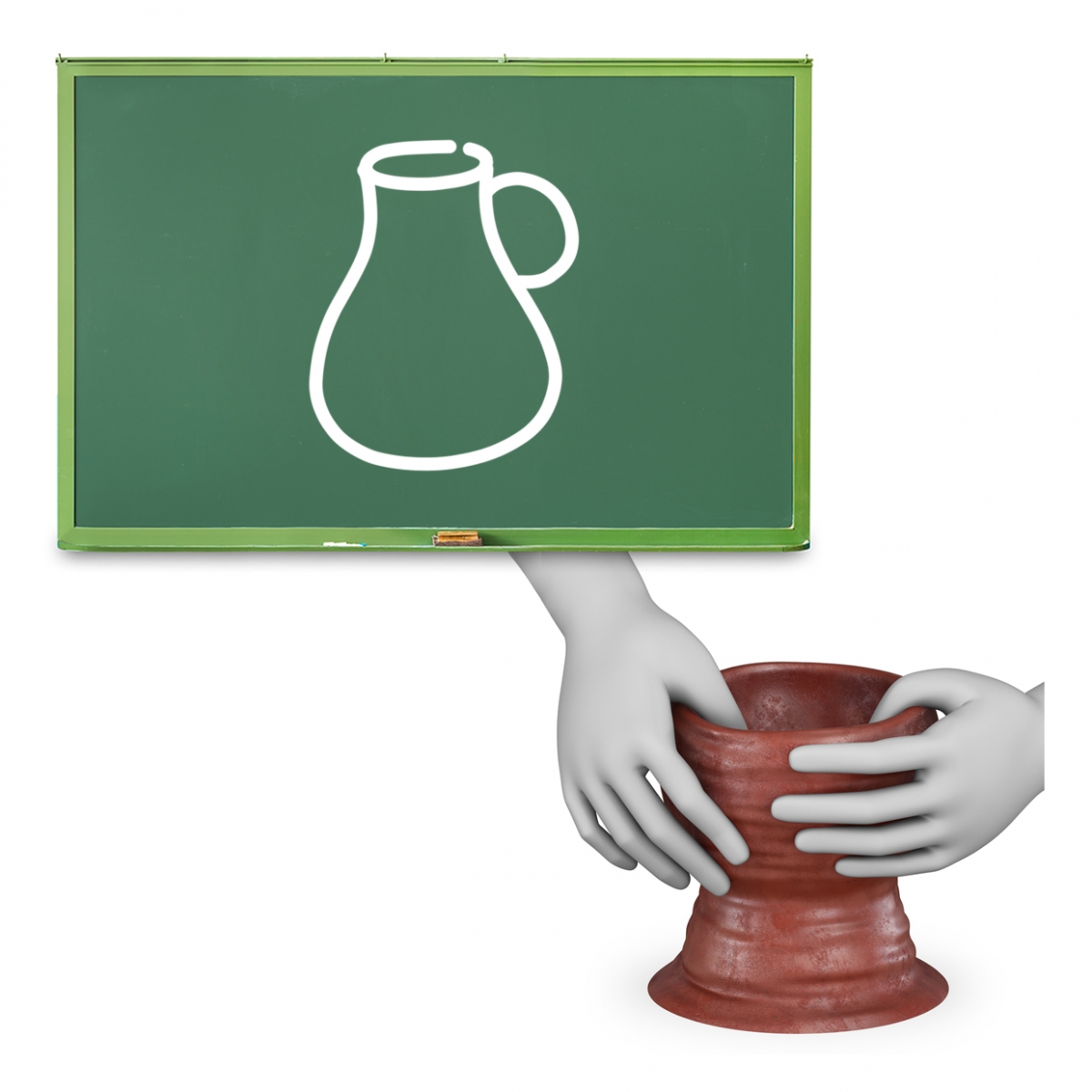 Imagen en la que se ve el concepto de clase de cerámica