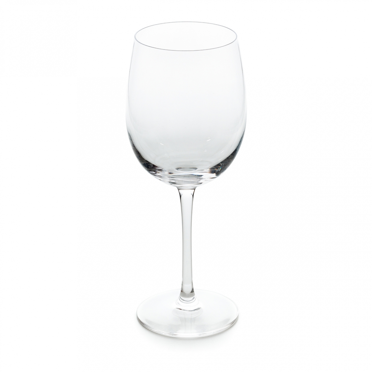 Imagen en la que se ve una copa de cristal vacía