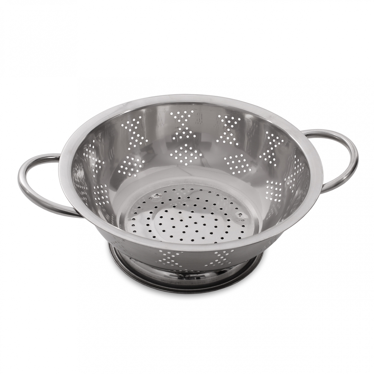 Imagen en la que se ve un escurridor metálico