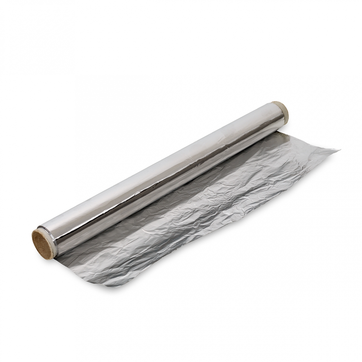 Imagen en la que se ve un rollo de papel de aluminio
