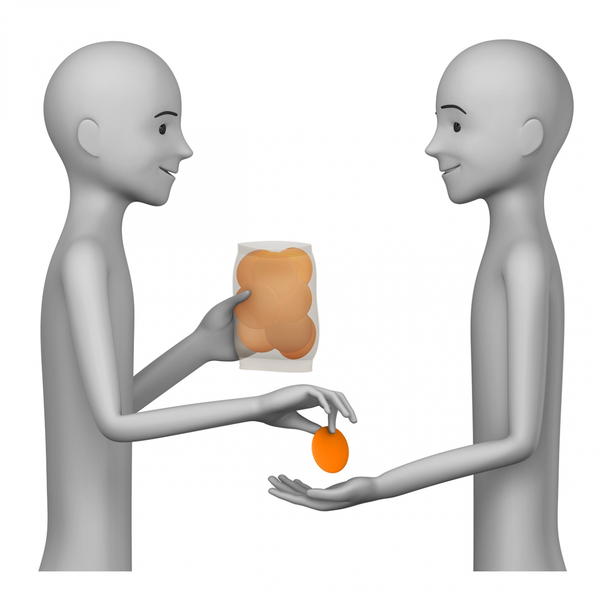 Imagen del verbo compartir