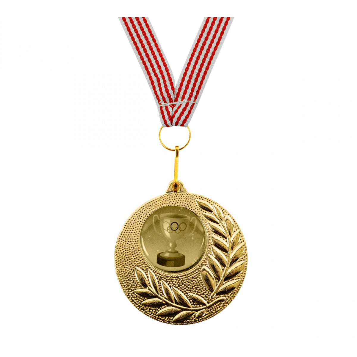Imagen en la que se ve una medalla de oro