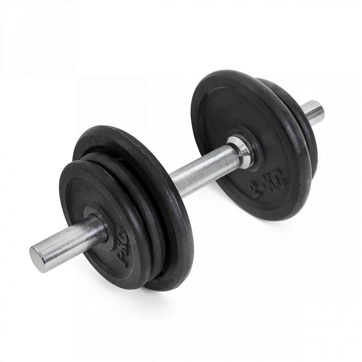 Imagen en la que se ve una mancuerna