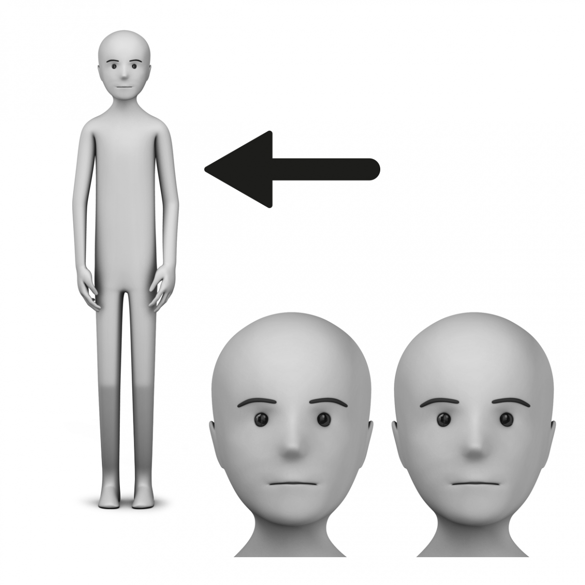 Imagen del pronombre personal Él / Ella