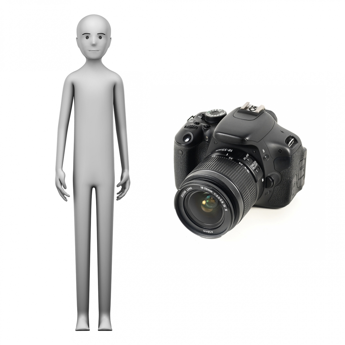 Imagen en la que se ve el concepto de fotógrafo o fotógrafa