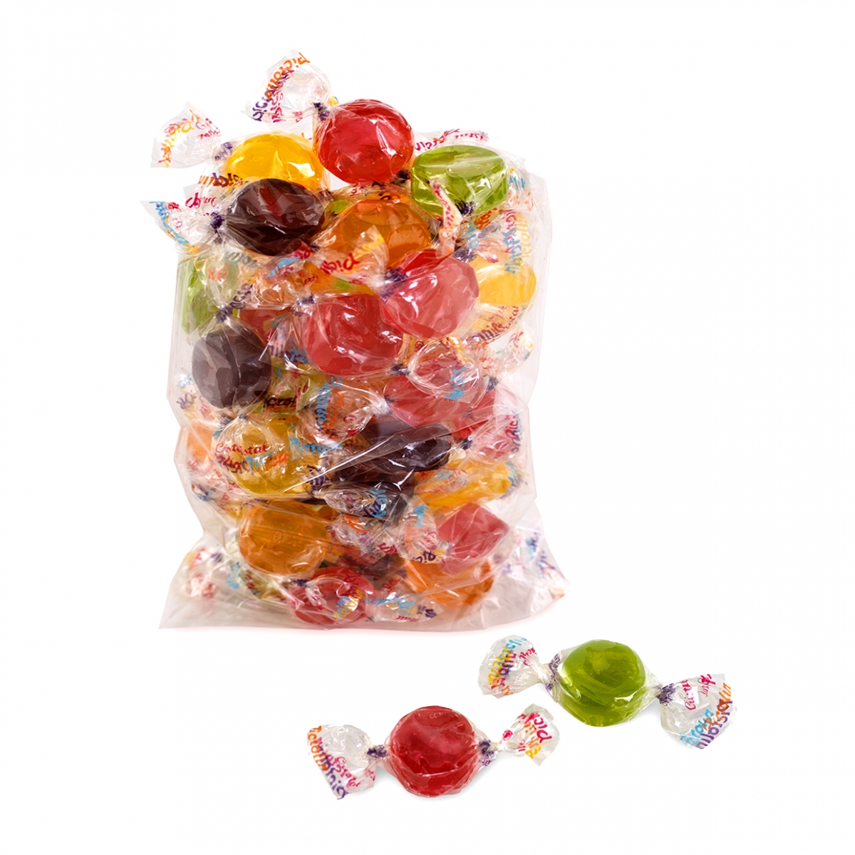 Imagen en la que se ve una bolsa de caramelos