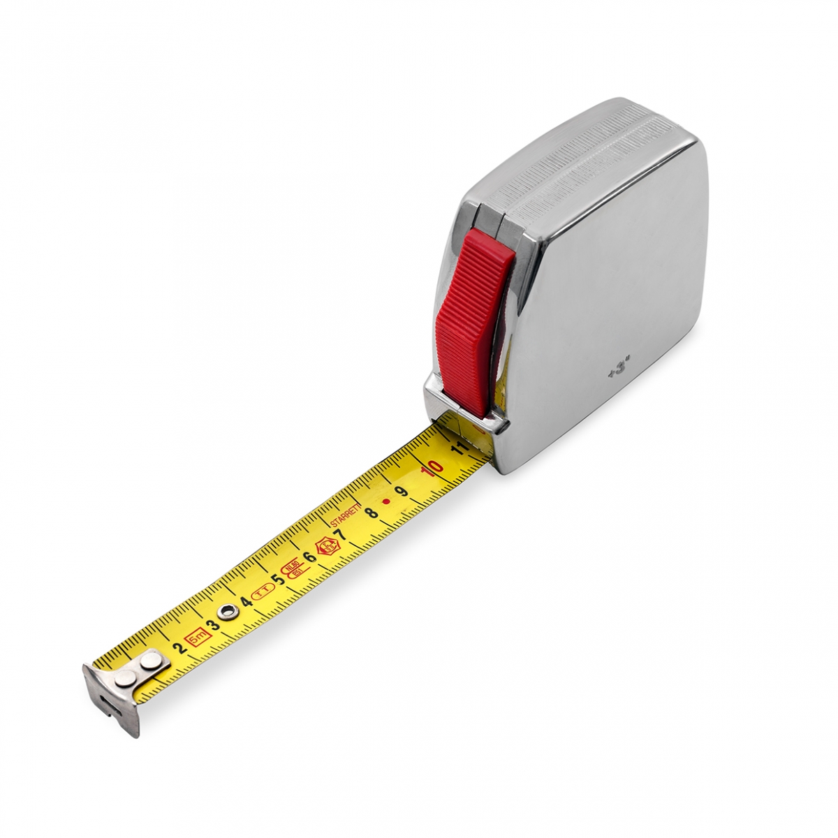 Imagen en la que se ve un metro enrrollable de metal