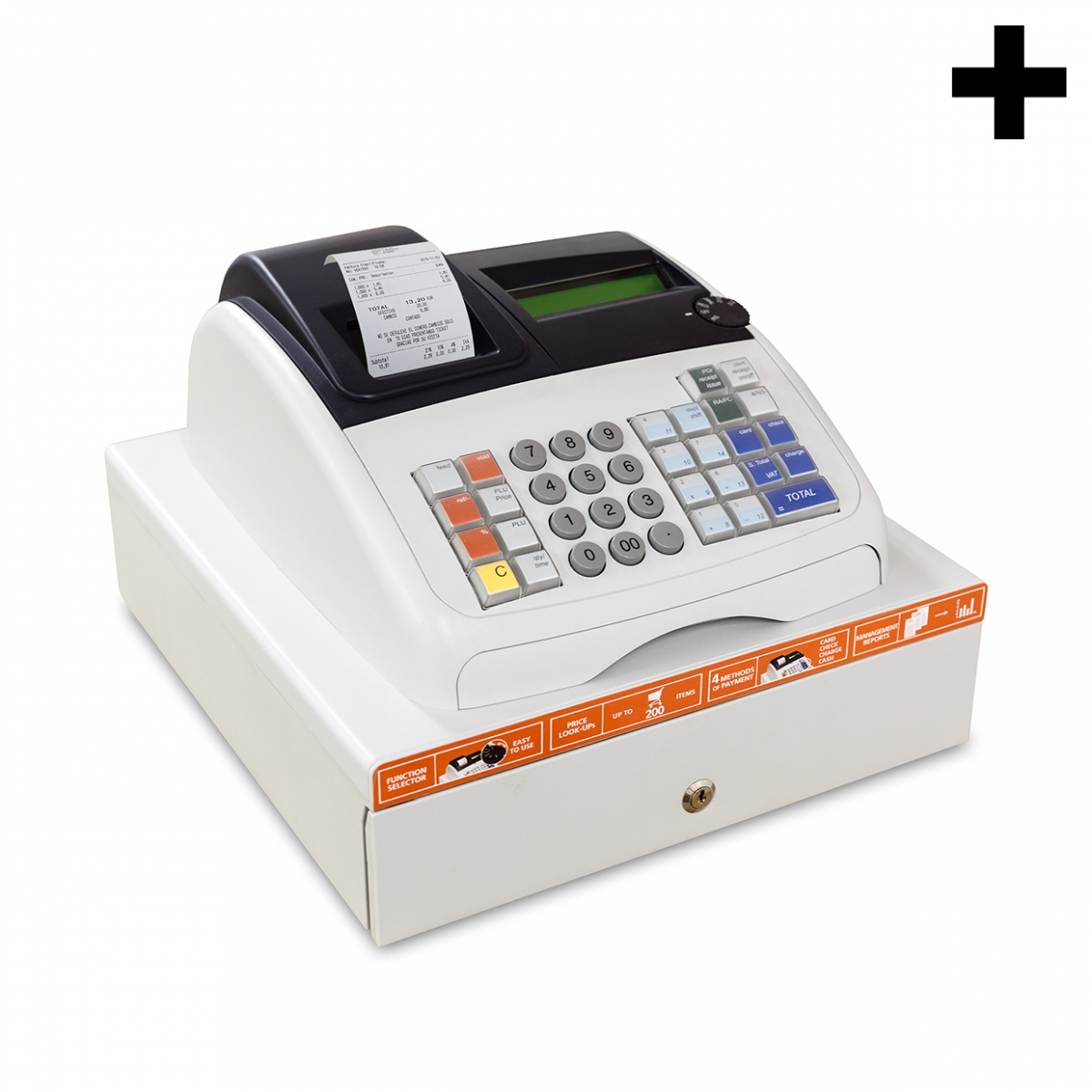 Imagen en la que se ve el plural del concepto caja registradora