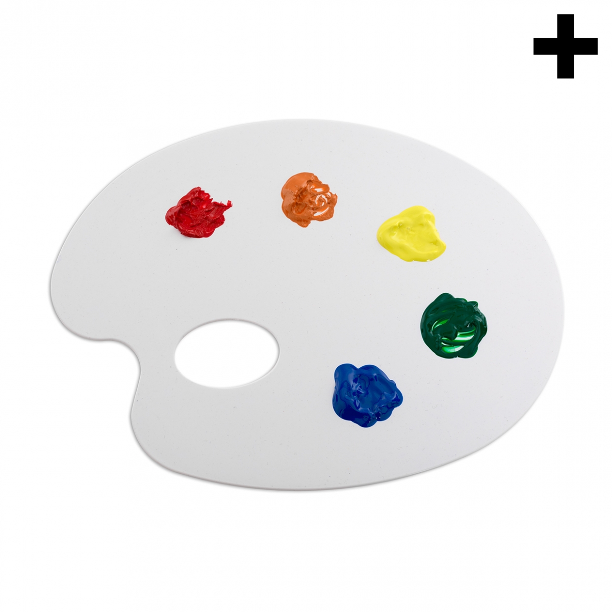 Imagen en la que se ve el plural del concepto paleta de pintor