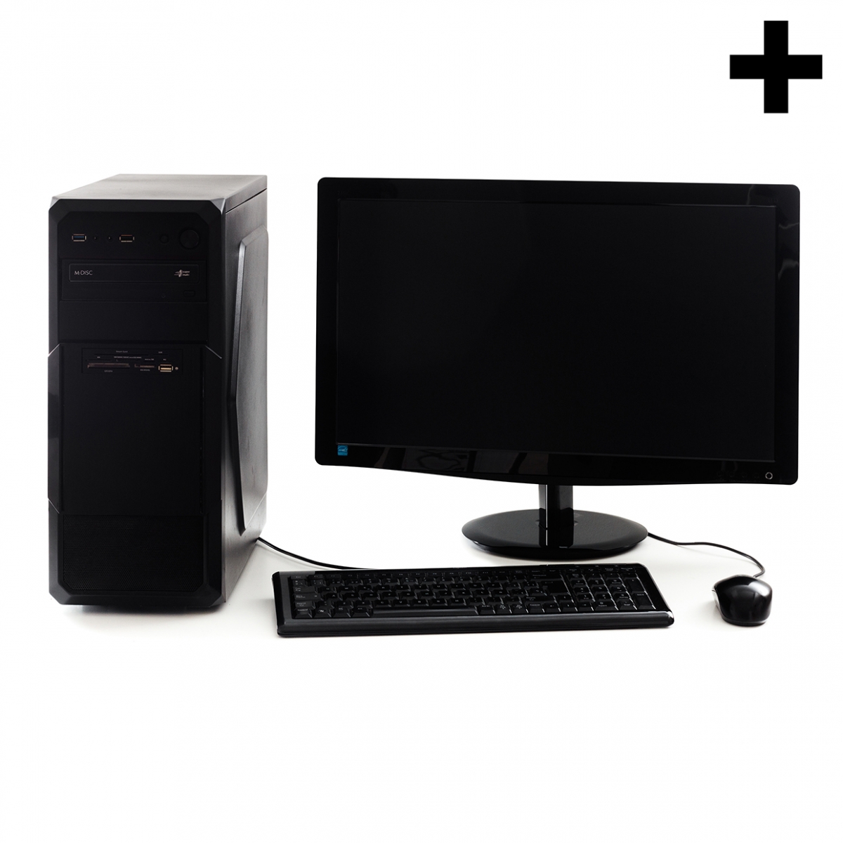 Imagen en la que se ve un ordenador de sobremesa con una pantalla plana