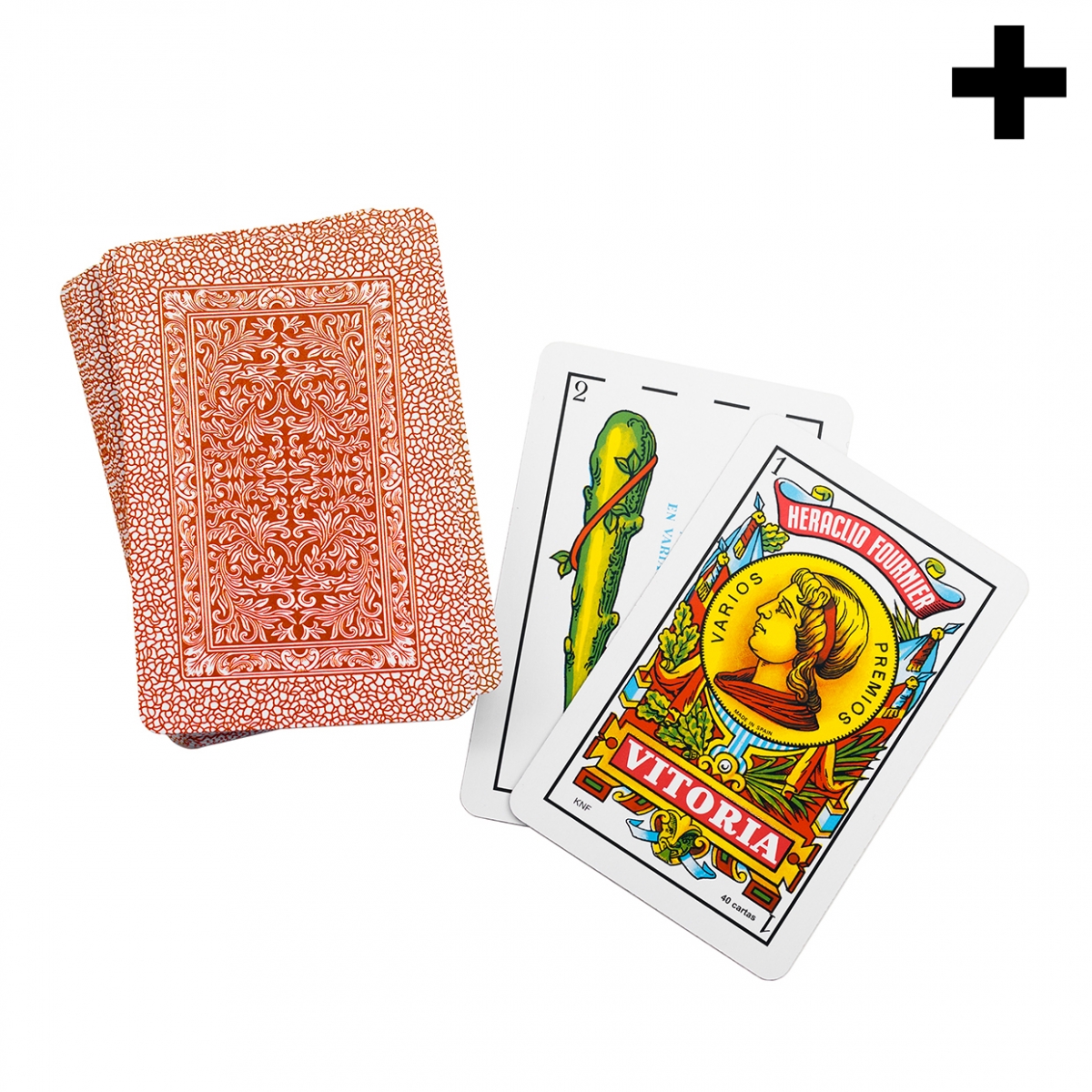 Imagen en la que se ve el plural del concepto baraja