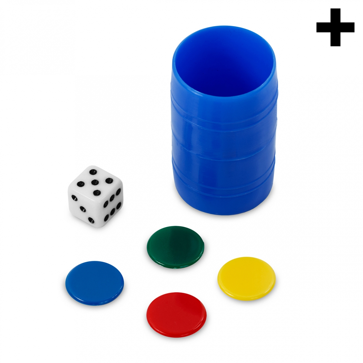 Imagen en la que se ve el plural del concepto cubo de parchís