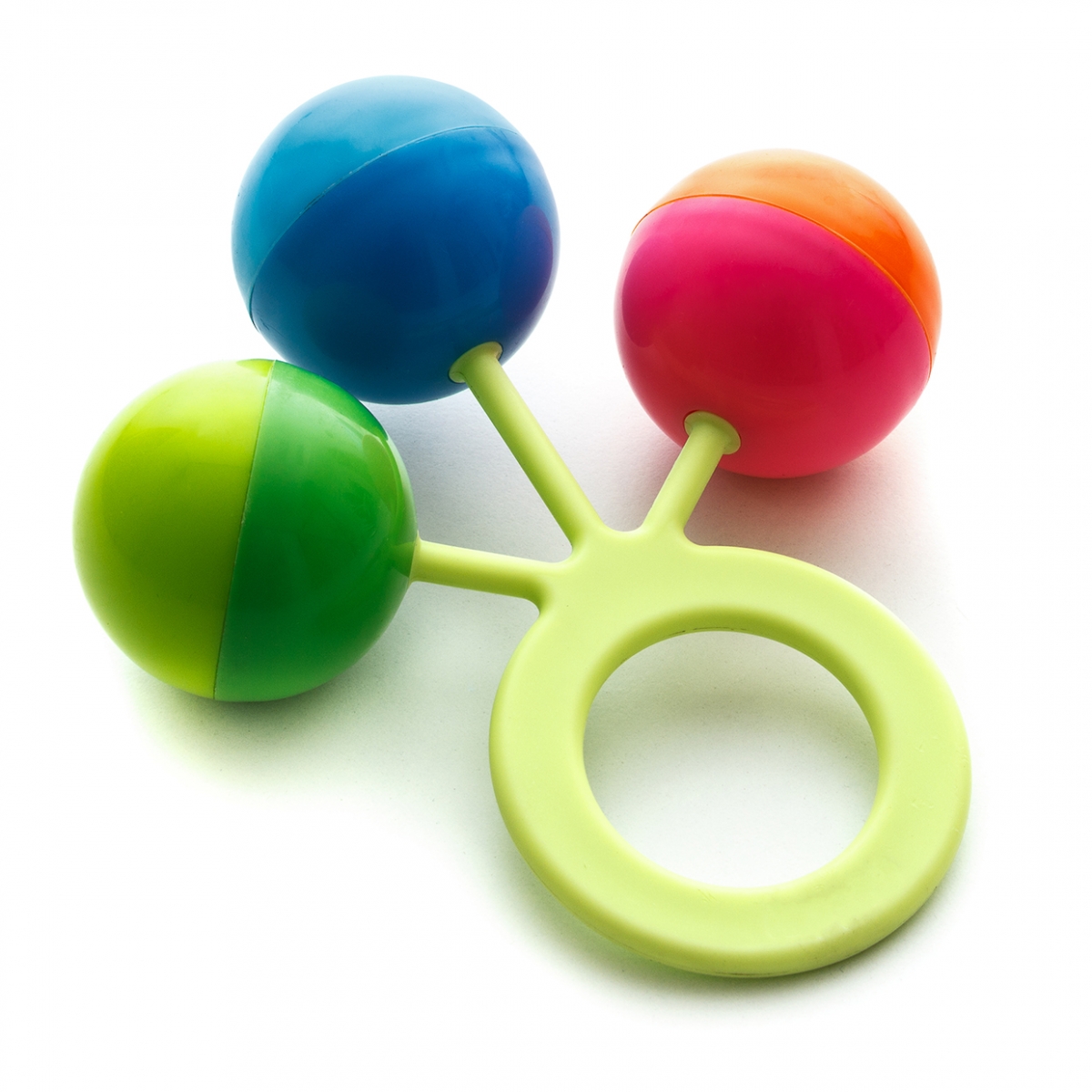 Imagen en la que se ve un sonajero de bebé