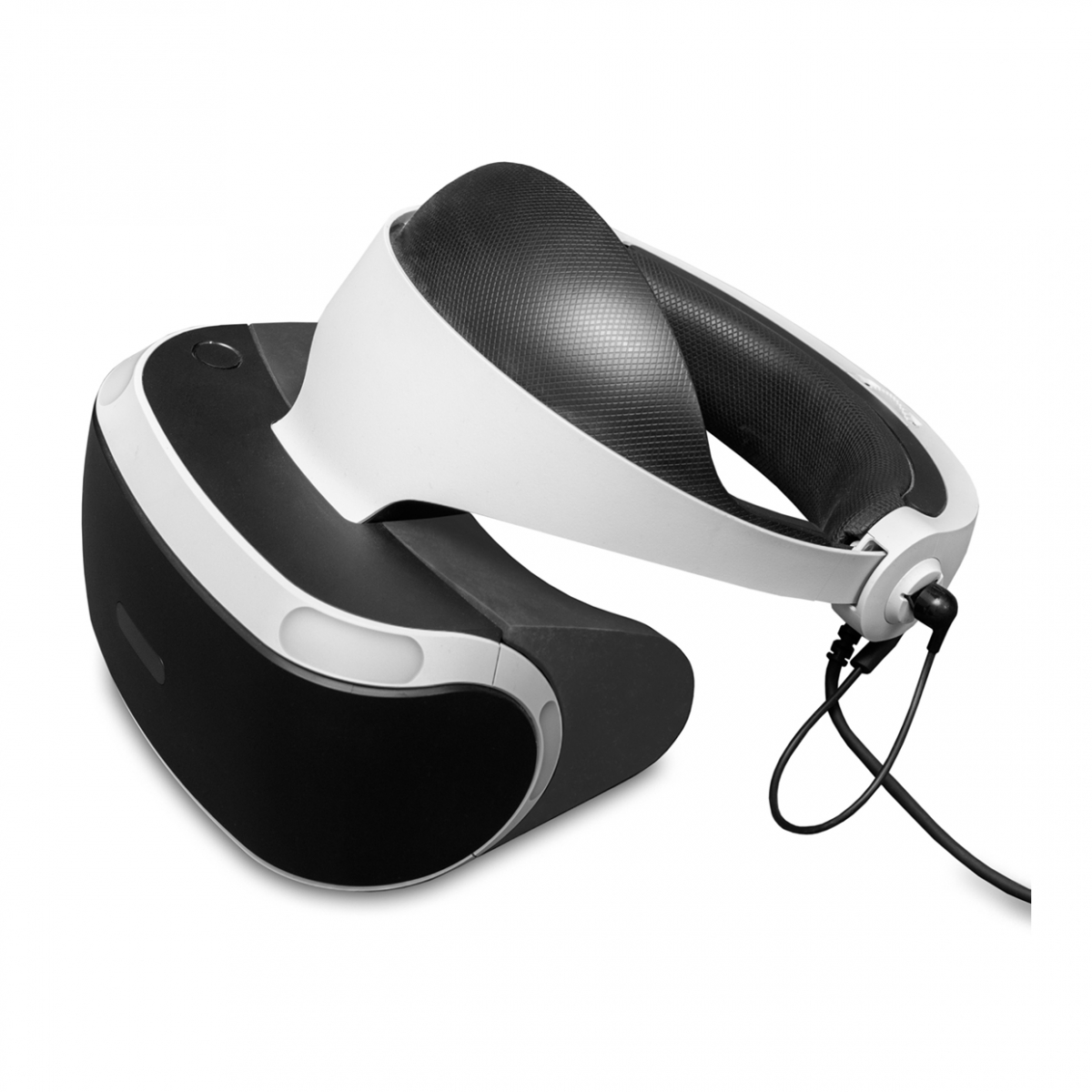 Imagen en la que se ve un casco de realidad virtual