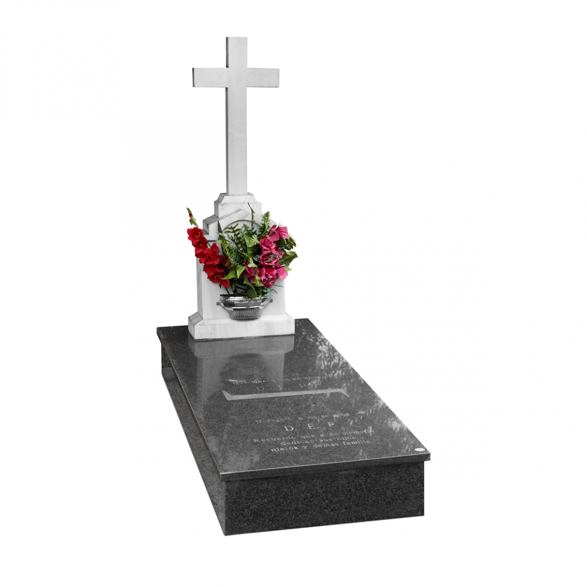 Imagen en la que se ve una tumba