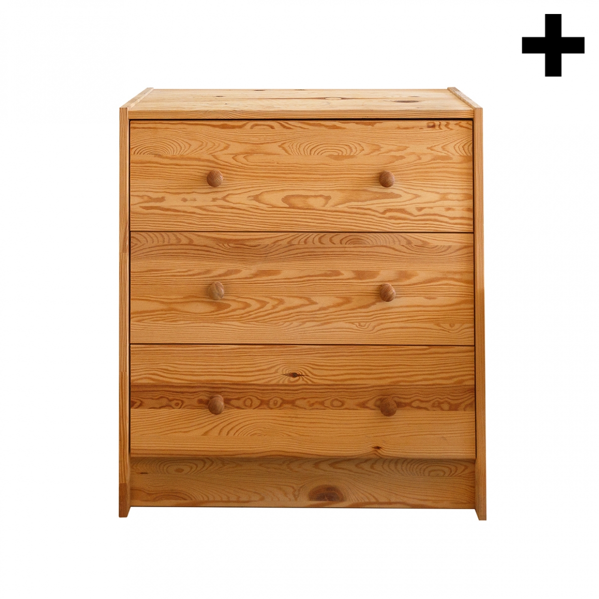 Imagen en la que se ve el plural del concepto cómoda de madera de cajones