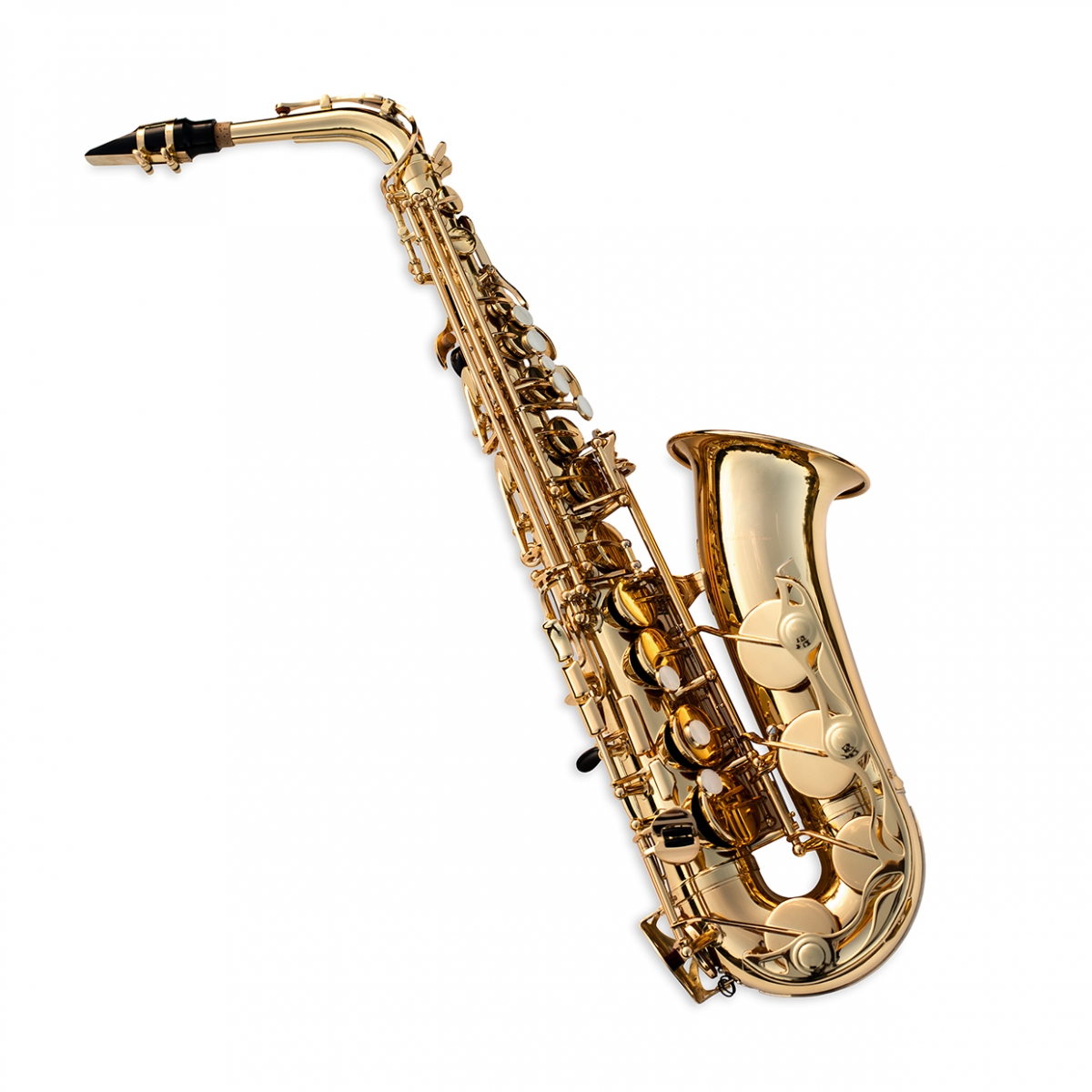 Imagen en la que se ve un saxofón