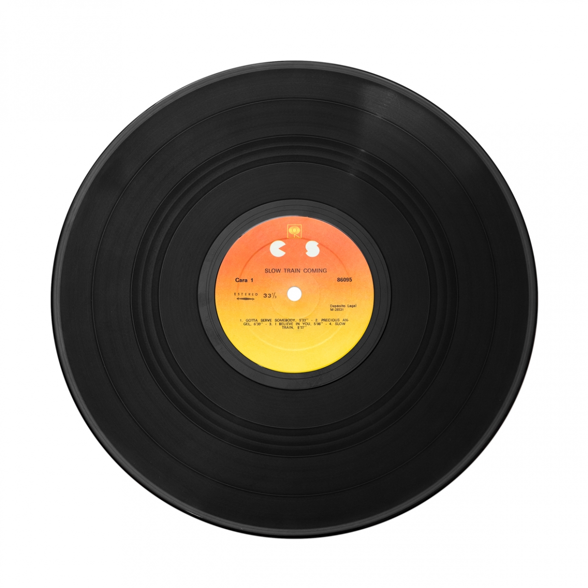 Imagen en la que se ve un disco de vinilo