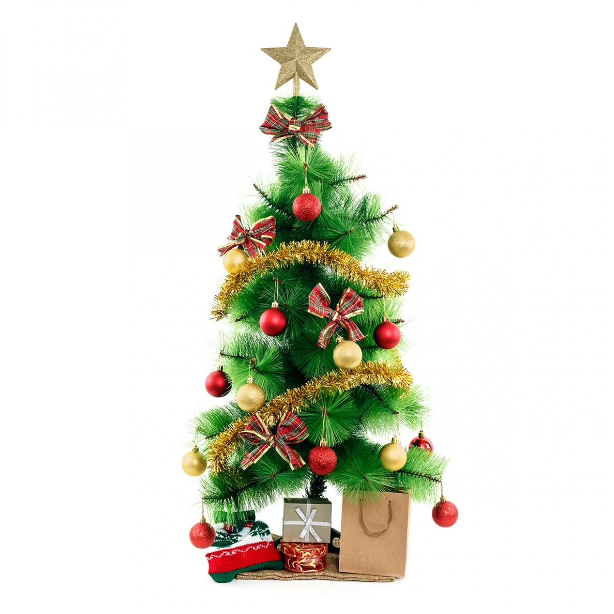 Imagen en la que se ve un árbol de Navidad