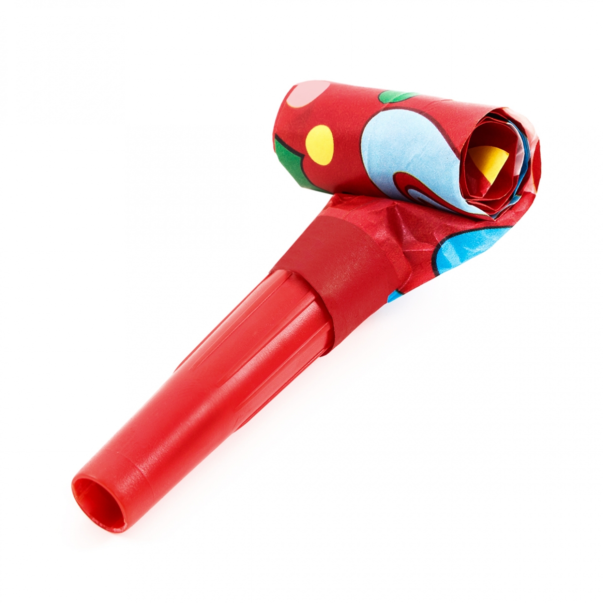 Imagen en la que se ve un matasuegras