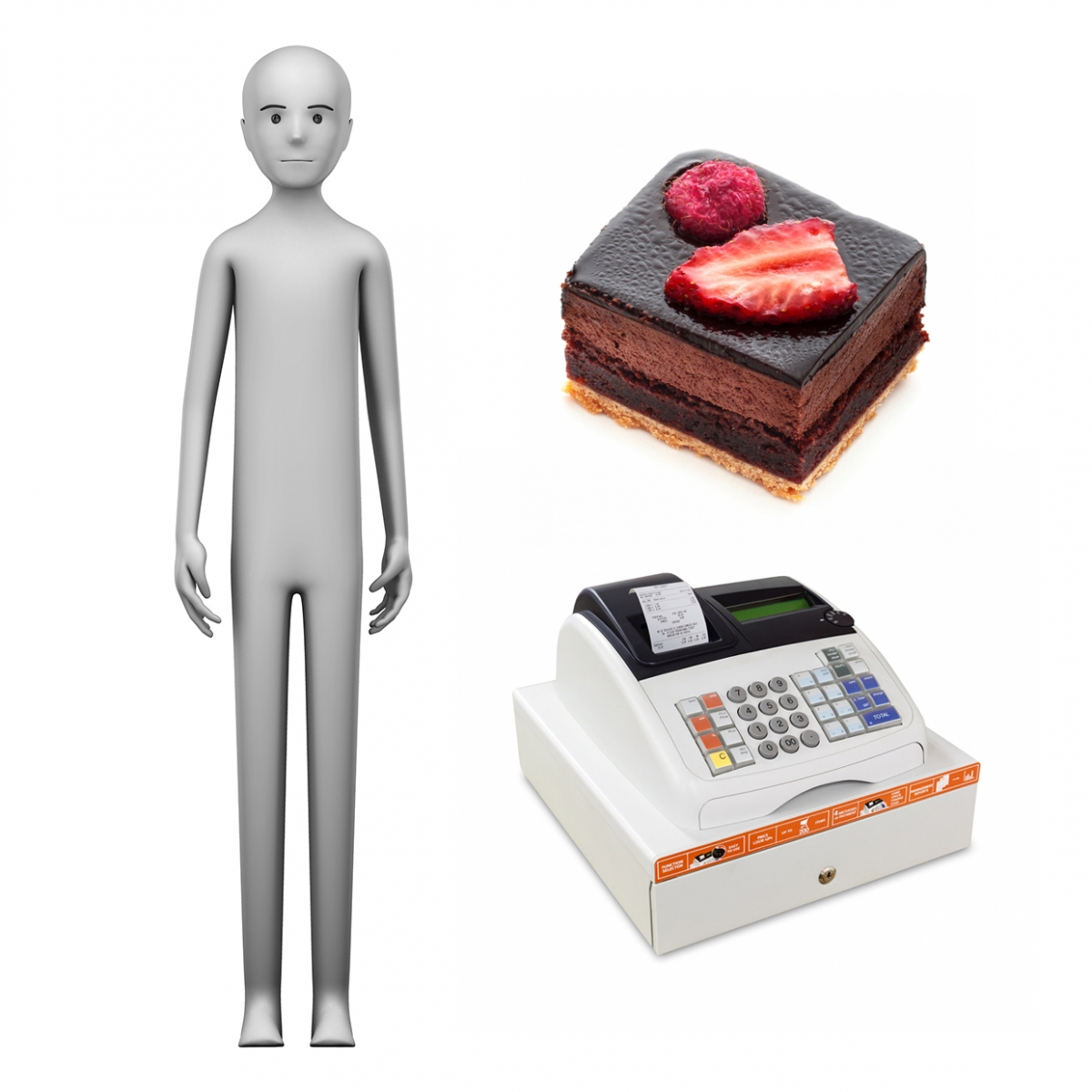 Imagen en la que se ve el concepto de pastelero o pastelera