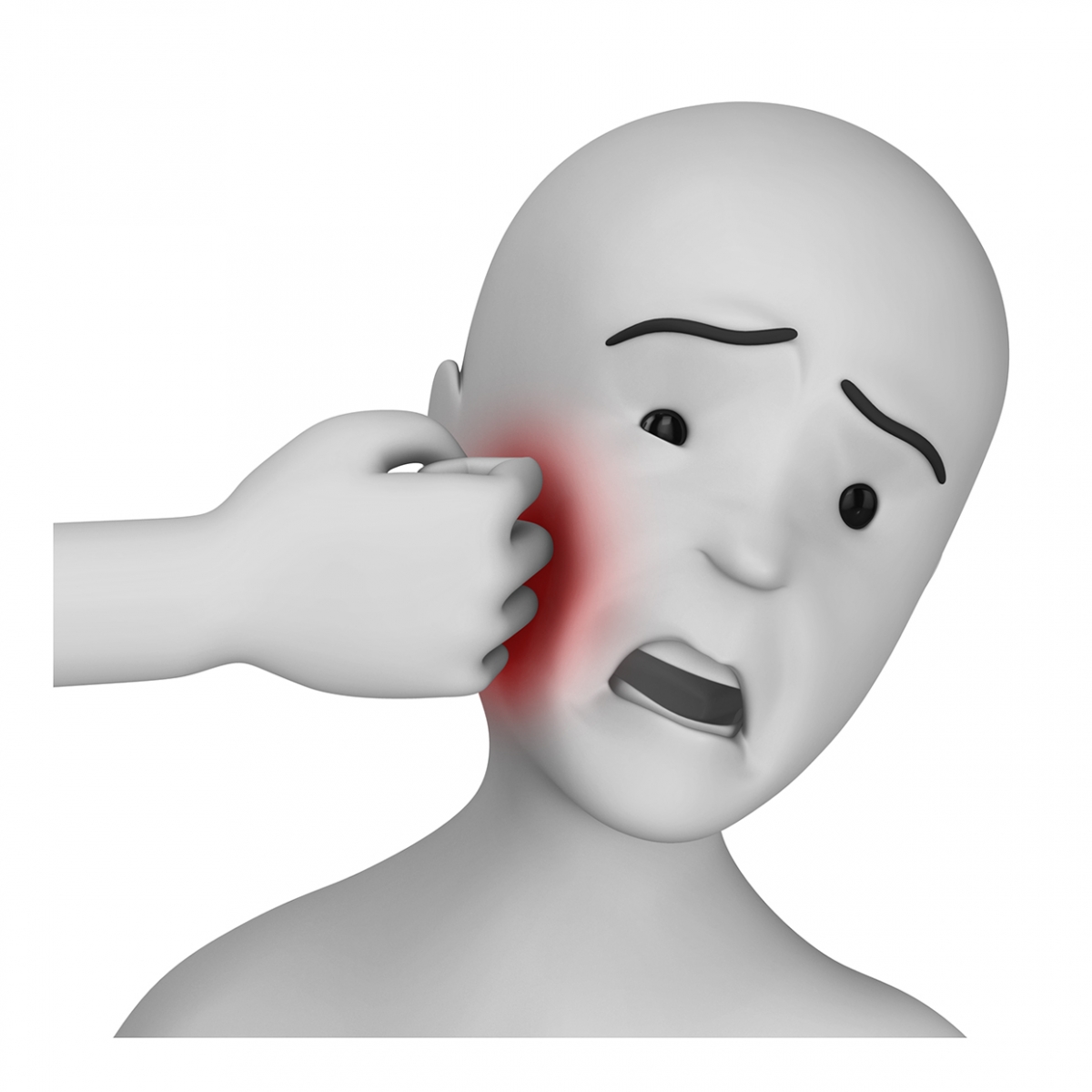 Imagen del verbo pegar un puñetazo