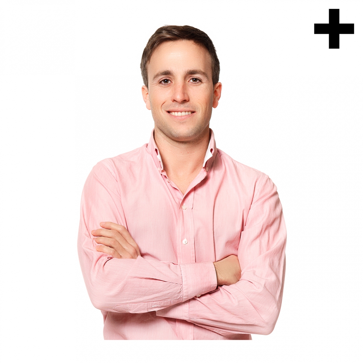 Imagen en la que se un hombre de medio cuerpo