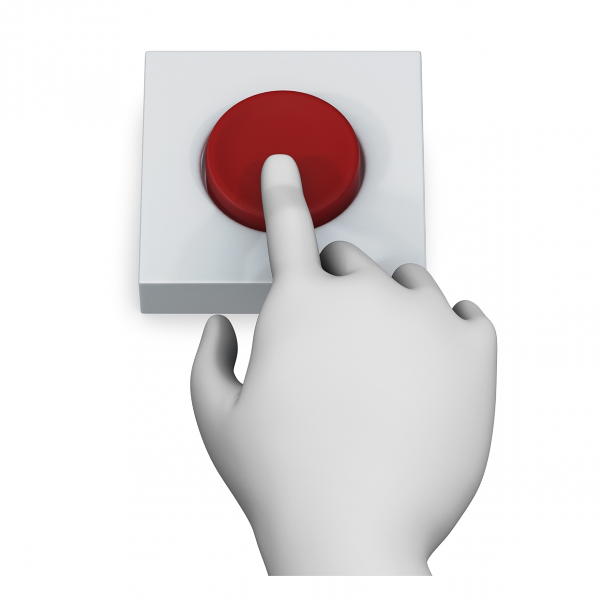 Imagen en la que sale un dedo pulsando un botón