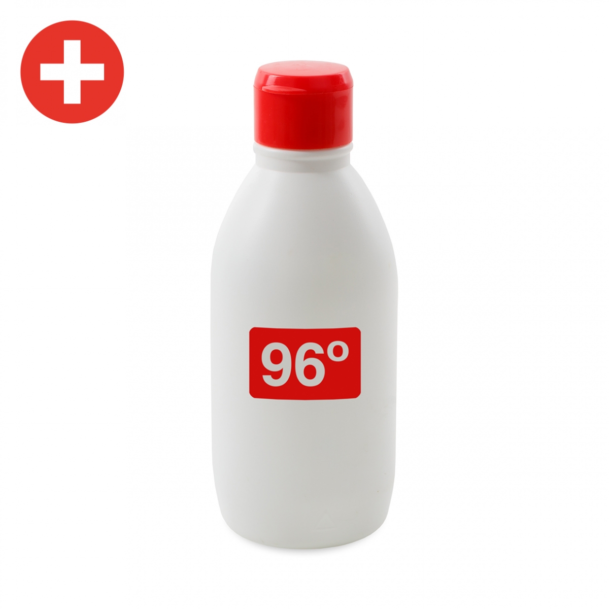 Imagen en la que se ve un bote de alcohol