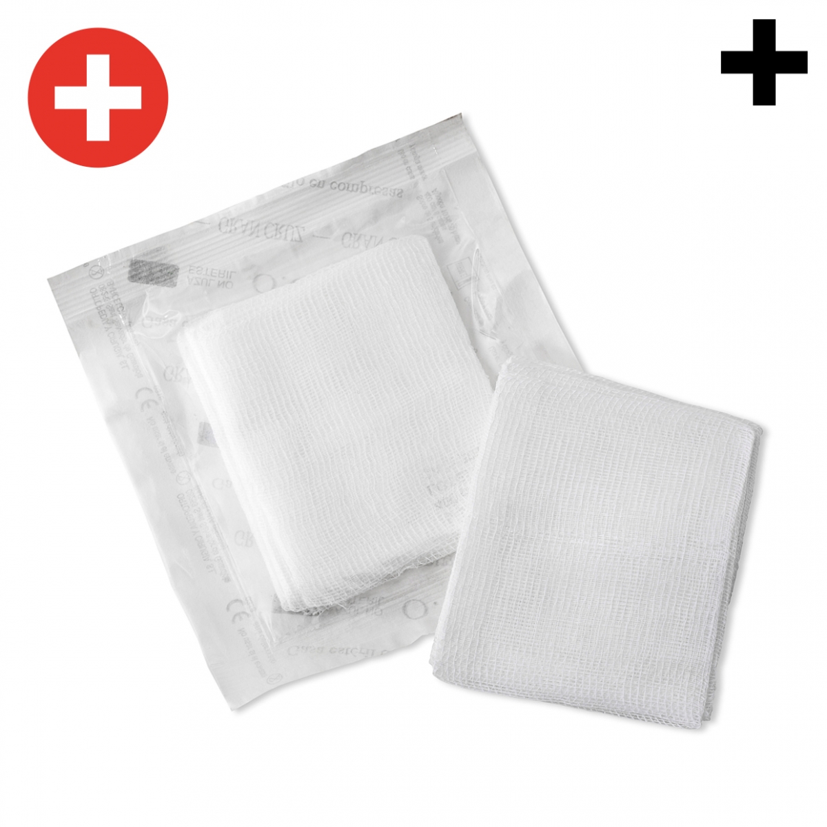 Imagen en la que se ve el plural del concepto gasa