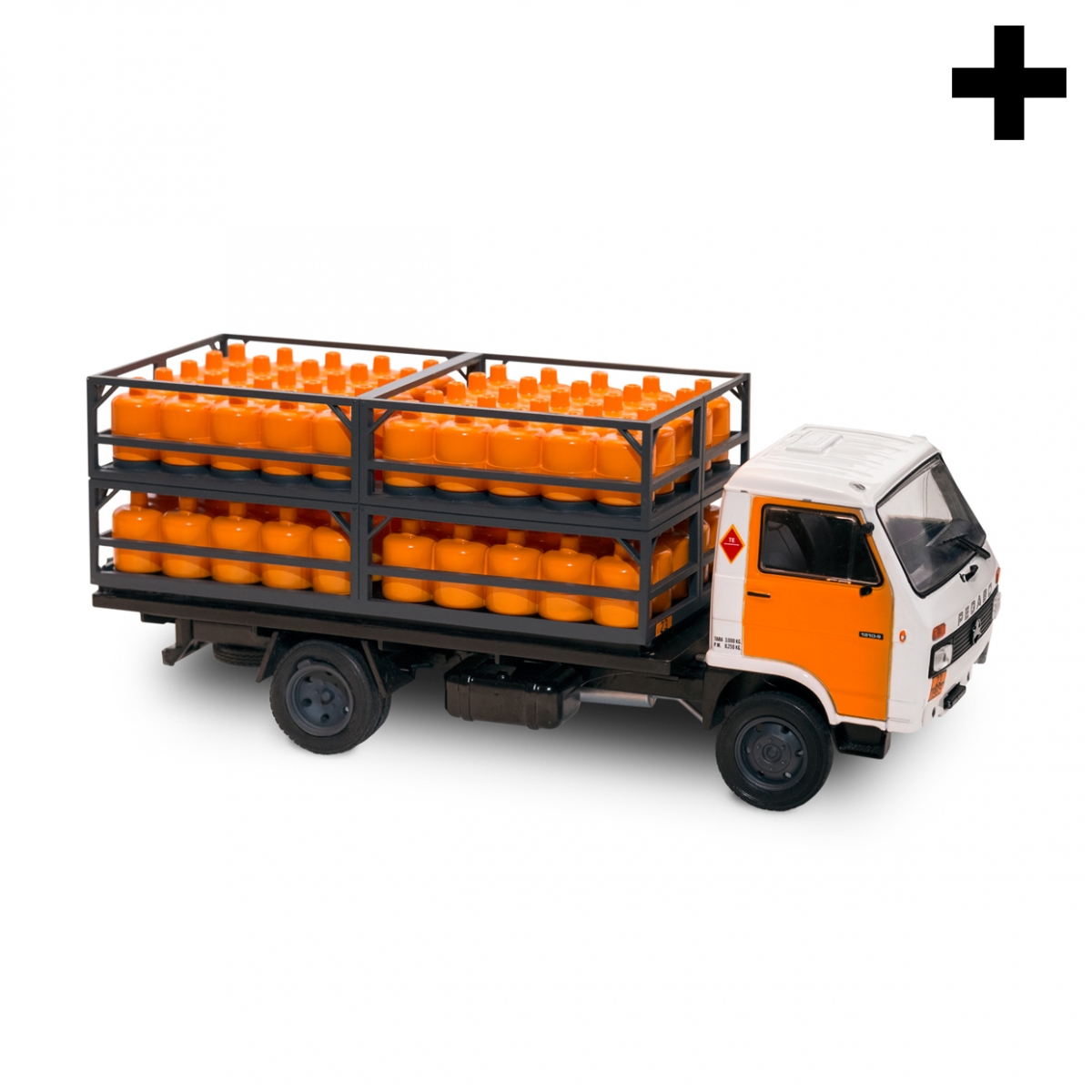 Imagen en la que se ve el plural del concepto camión del butano