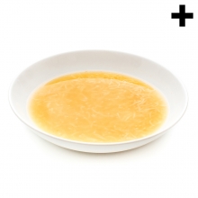 Imagen en la que se ve un plato con sopa