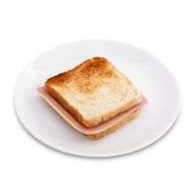 Imagen en la que se ve un sandwich
