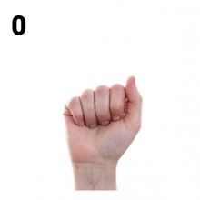Imagen en la que se representa el número cero